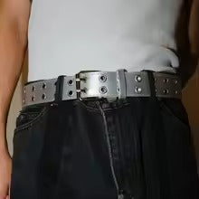 Iconic Double Grommet Y2K Belt