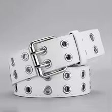 Iconic Double Grommet Y2K Belt